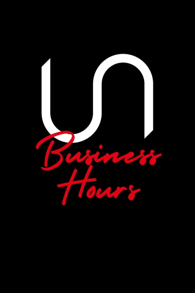 unwind wellness logo and current business hours for clinical red light therapy center in mesa az