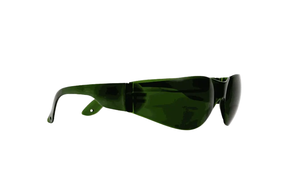 Red Light Glasses Side View Transparent.webp