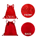 Red Nylon Backpack Front & Back Transparent.webp